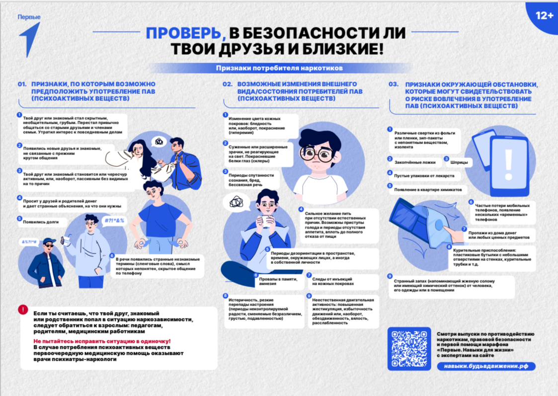 Государственный антинаркотический комитет подготовил памятки по противодействию наркотикам. Предупреди друзей и близких!